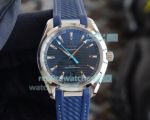 Replica Omega Aqua Terra 150M Co-Axial Master Chronometer Watch SS Blue Dial 41MM